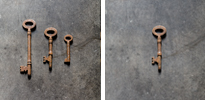 rusty keys